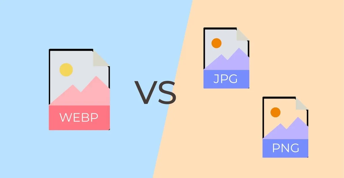 So sánh WebP với JPEG và PNG
